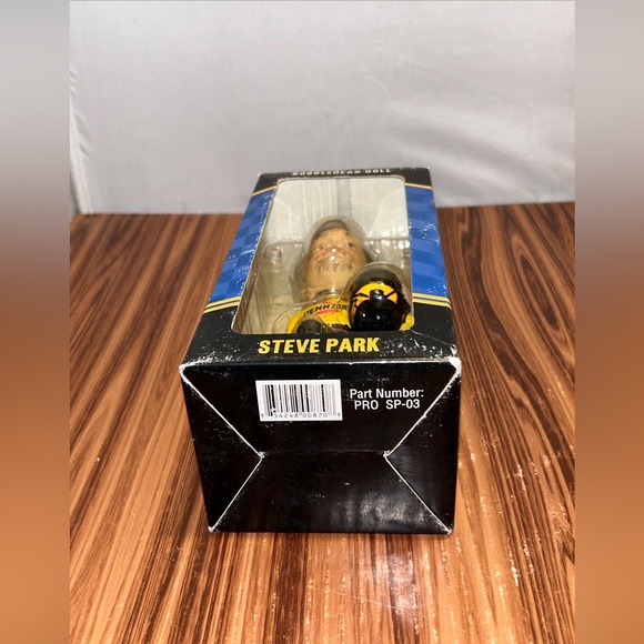 Steve Park Bobblehead Doll NAPA Racing Pennzoil NASCAR NIB Bobble Head NEW - Picture 7 of 9